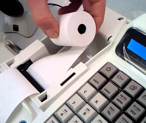 Come cambiare i rotoli di carta termica nei registratori di cassa e nei POS