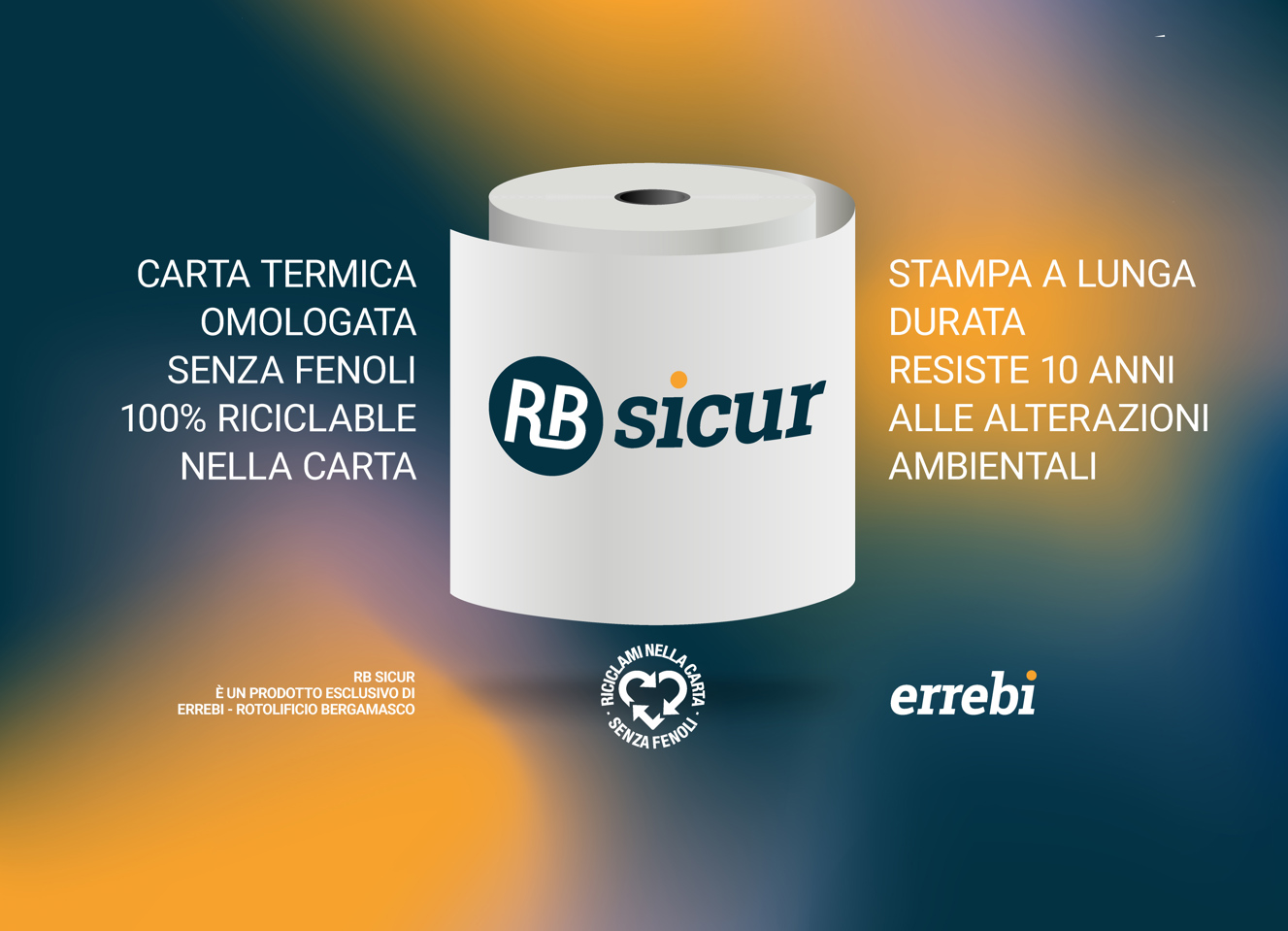 carta per scontrini rb sicur